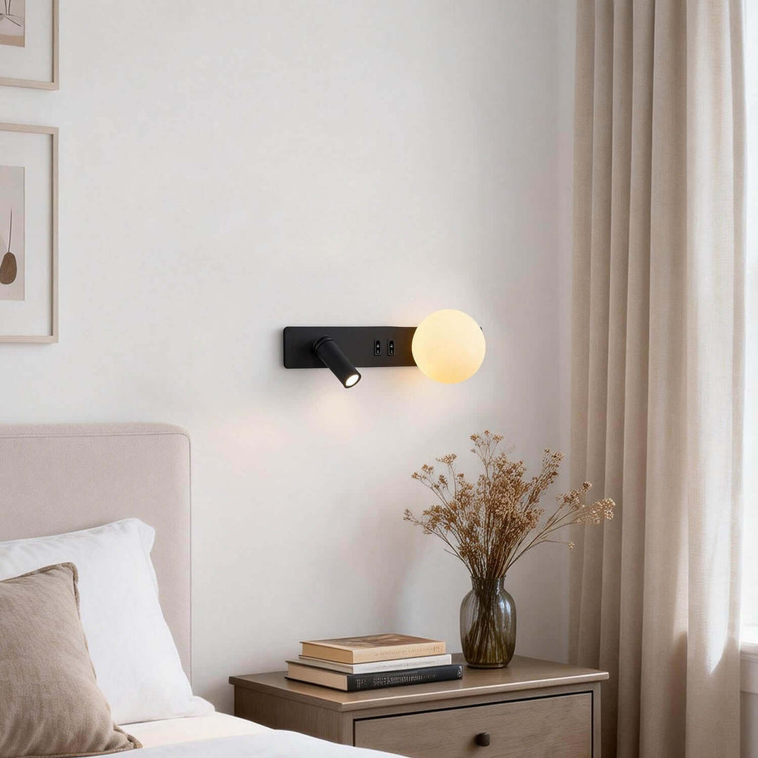 Fynix Wall Light – American Minimalist Creative LED Reading Lamp