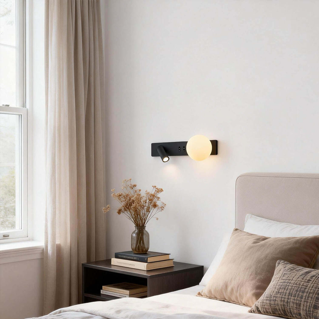 Fynix Wall Light – American Minimalist Creative LED Reading Lamp