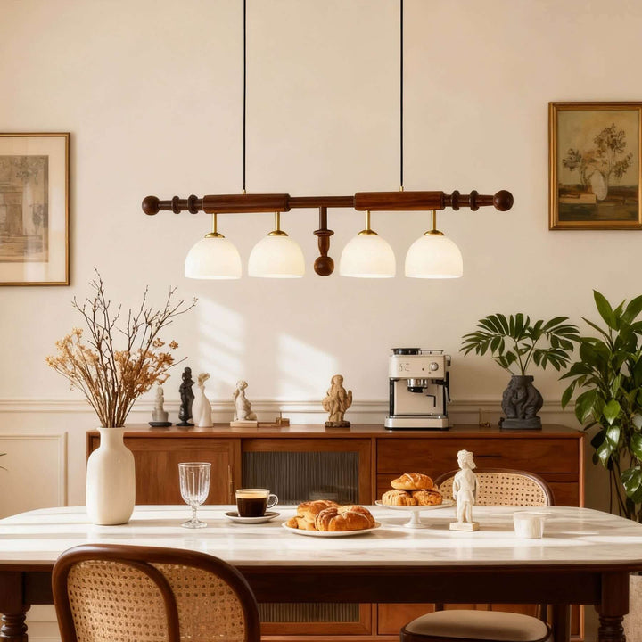 Havilo Chandelier – French Retro Lighting for Restaurants