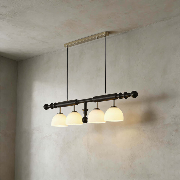Havilo Chandelier – French Retro Lighting for Restaurants
