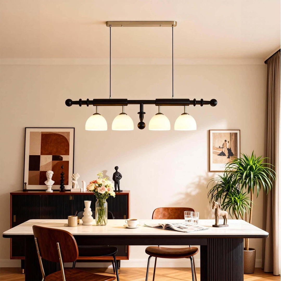 Havilo Chandelier – French Retro Lighting for Restaurants
