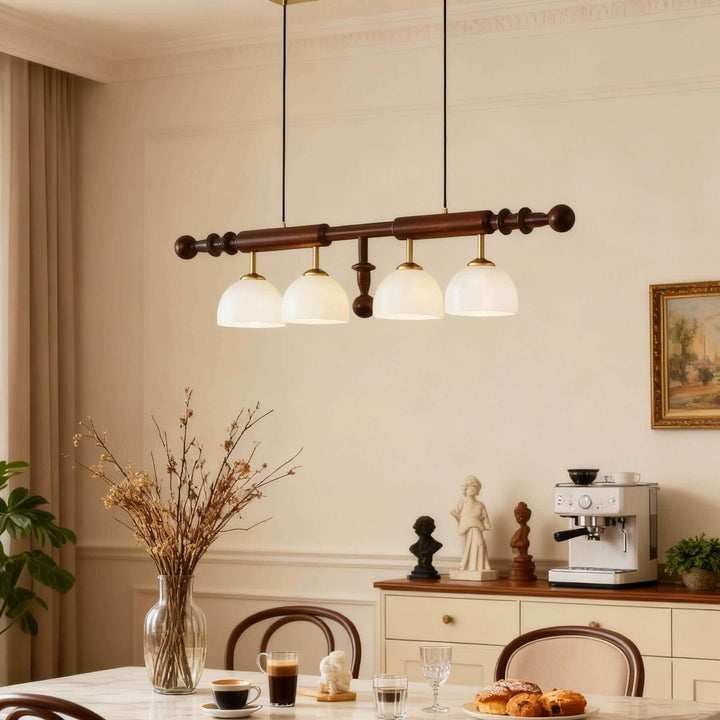 Havilo Chandelier – French Retro Lighting for Restaurants