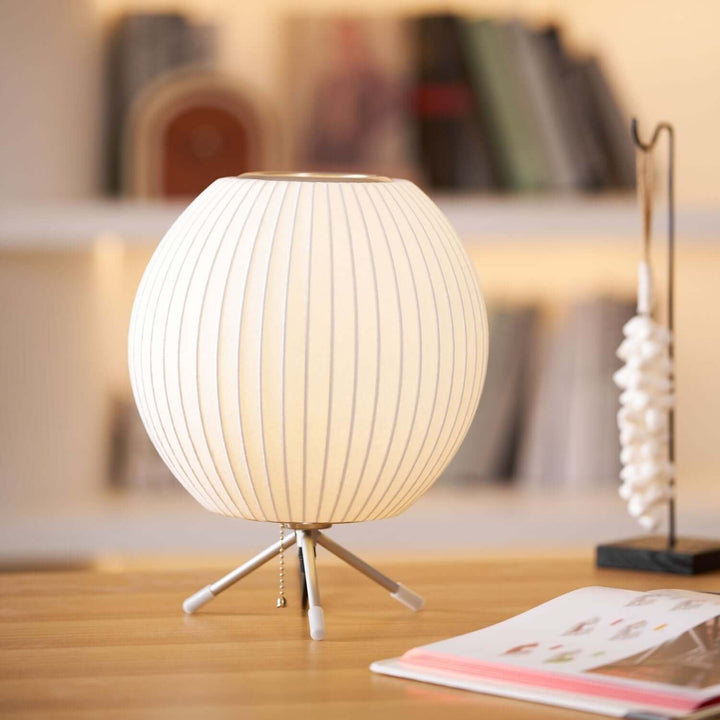 Nelson Tripod Table Lamp | Japanese Minimalist Wabi-Sabi Style