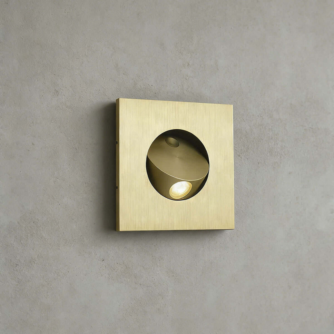Jolix Round Wall Sconce – Modern Minimalist Flush LED Lighting