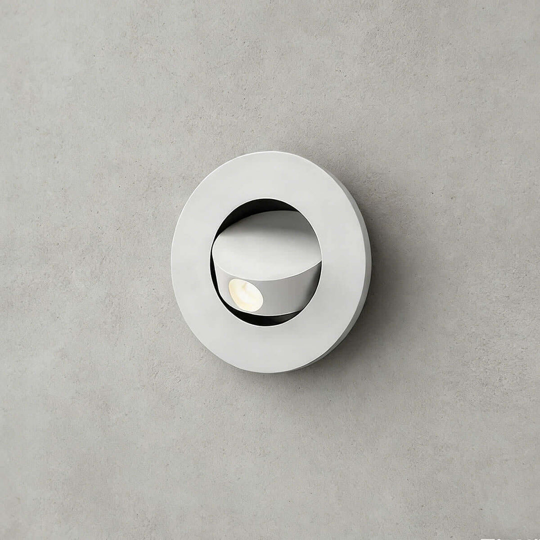 Jolix Round Wall Sconce – Modern Minimalist Flush LED Lighting