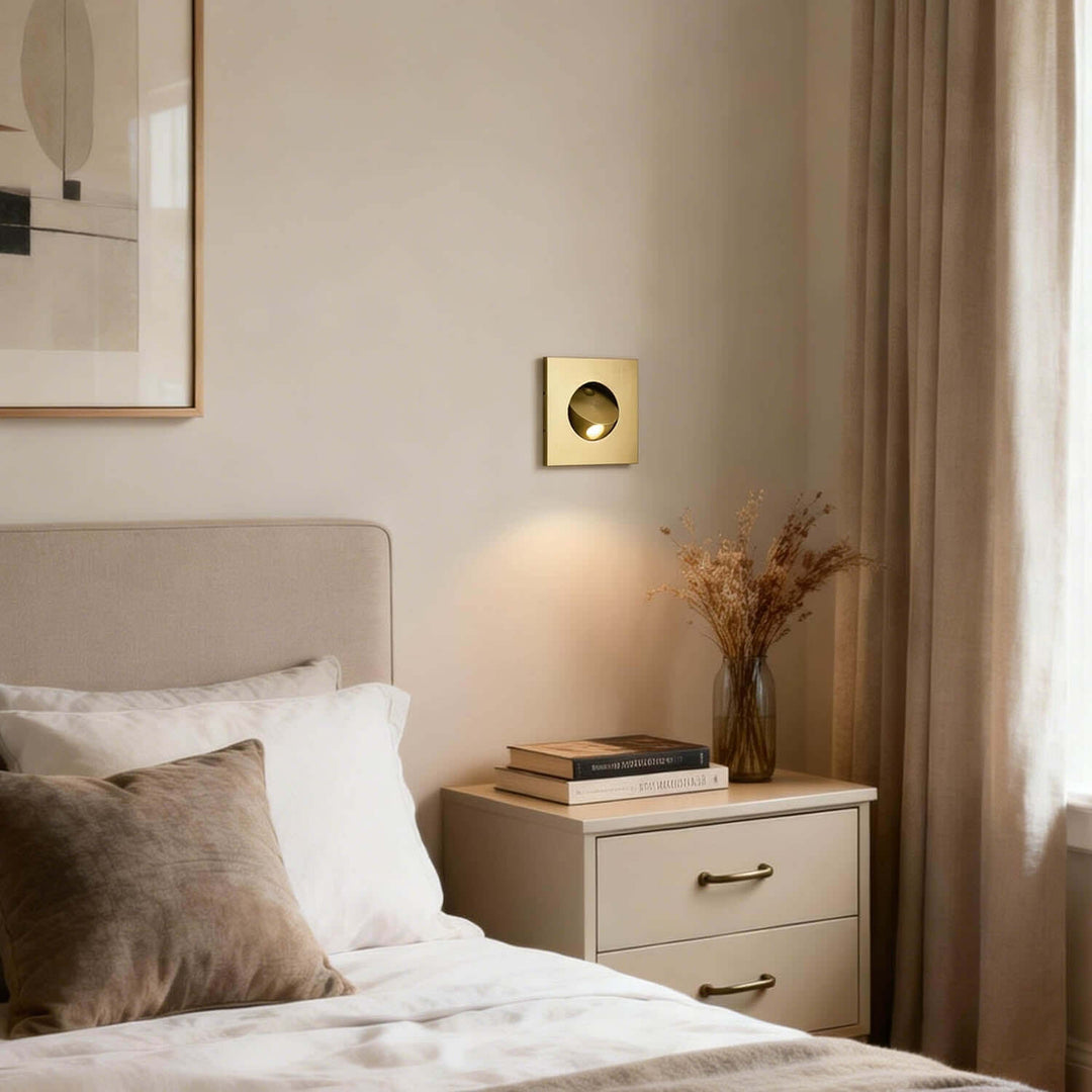 Jolix Round Wall Sconce – Modern Minimalist Flush LED Lighting