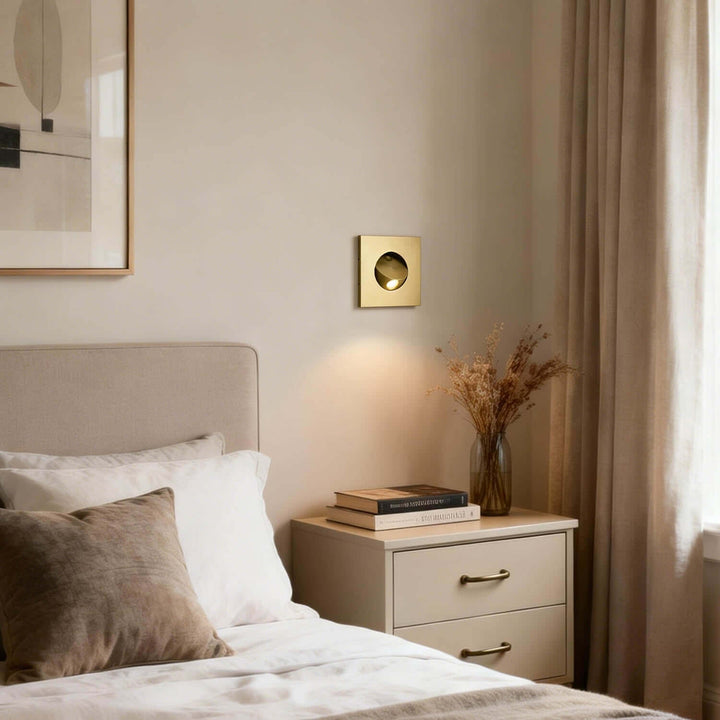 Jolix Round Wall Sconce – Modern Minimalist Flush LED Lighting