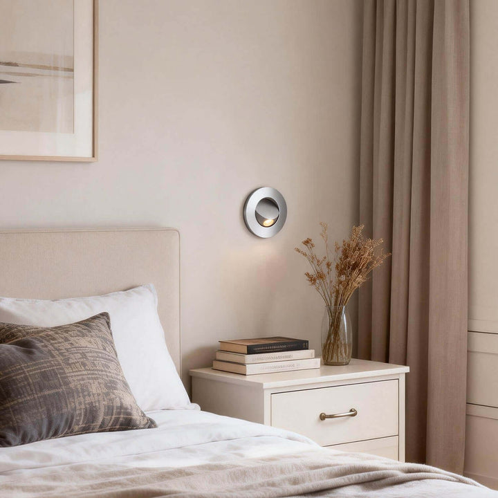 Jolix Round Wall Sconce – Modern Minimalist Flush LED Lighting