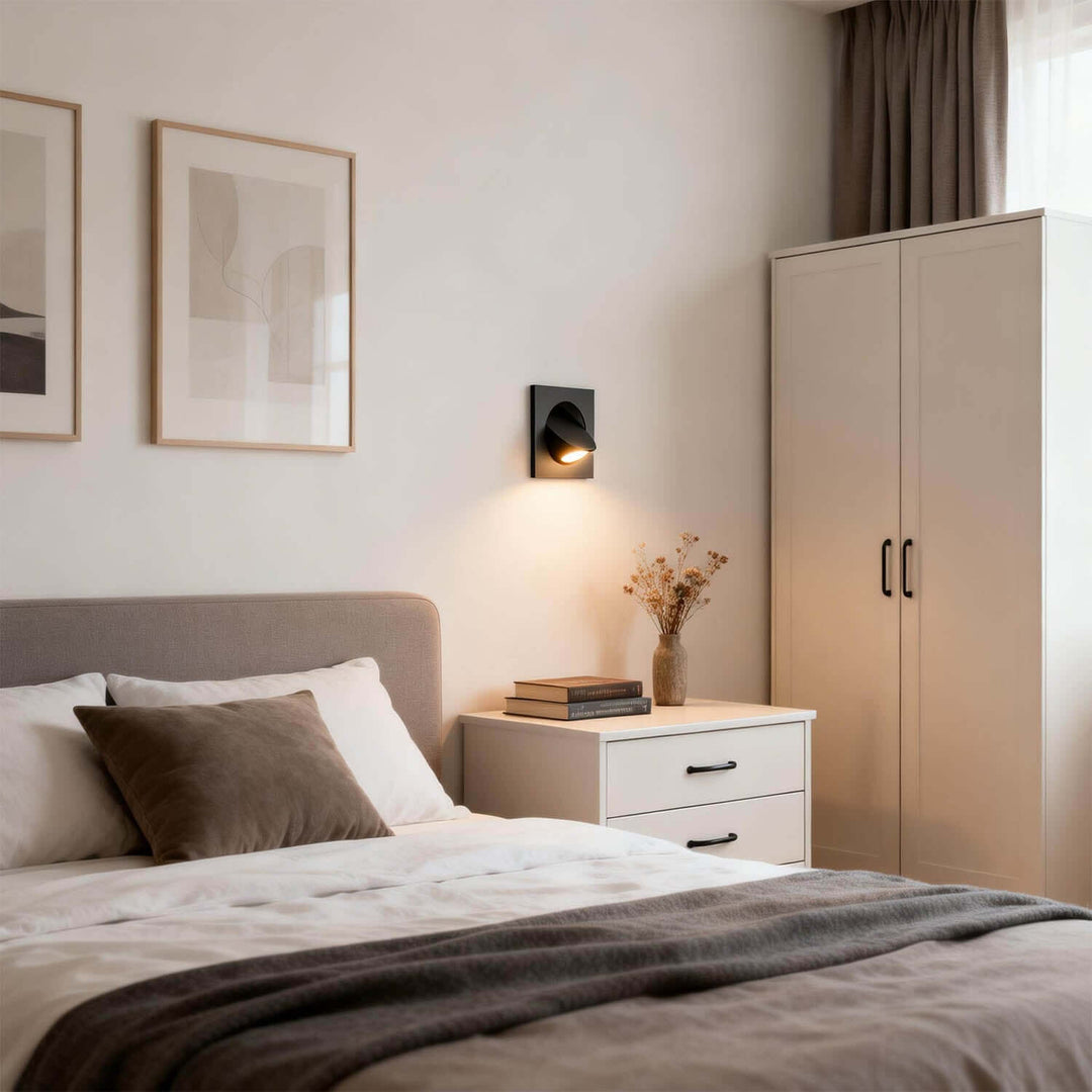 Jolix Round Wall Sconce – Modern Minimalist Flush LED Lighting