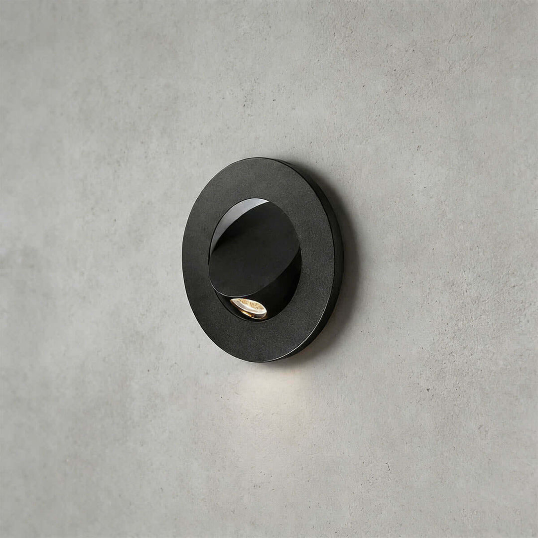 Jolix Round Wall Sconce – Modern Minimalist Flush LED Lighting