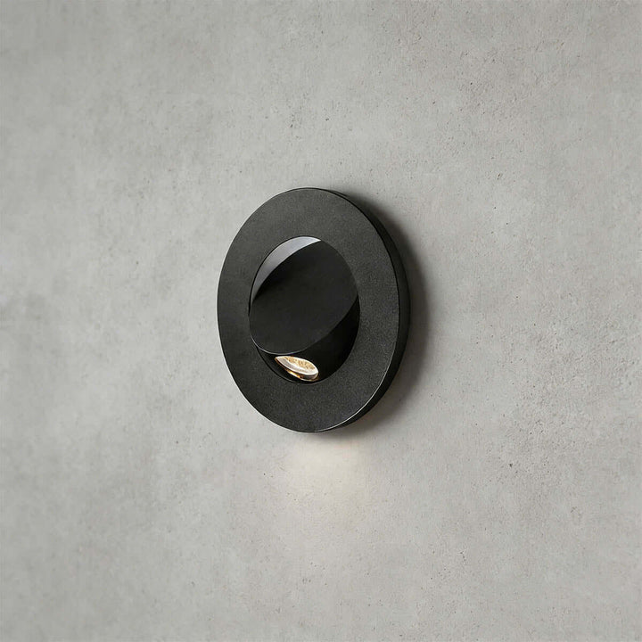 Jolix Round Wall Sconce – Modern Minimalist Flush LED Lighting