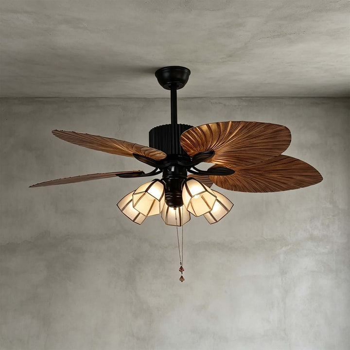 Jovante Ceiling Fan Light | American Style Dining Room Light