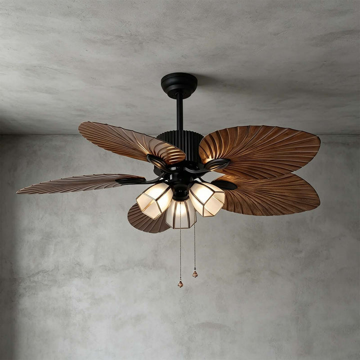 Jovante Ceiling Fan Light | American Style Dining Room Light