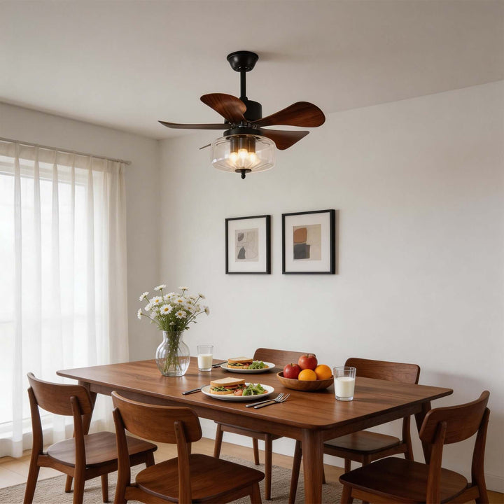 Jundel Ceiling Fan Light A - French Vintage ABS Light