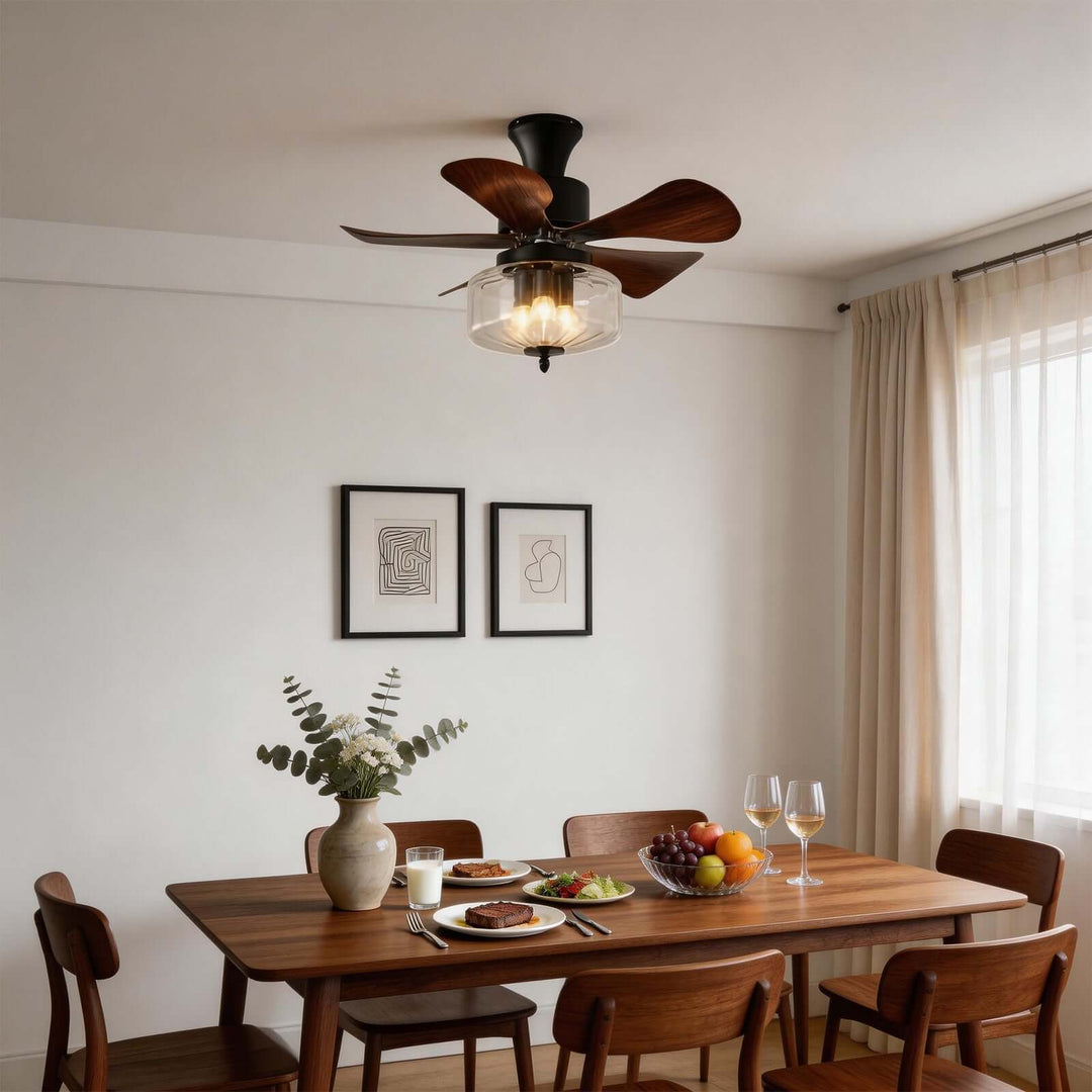 Jundel Ceiling Fan Light B - French Vintage ABS Light