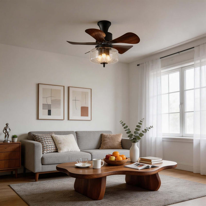 Jundel Ceiling Fan Light B - French Vintage ABS Light