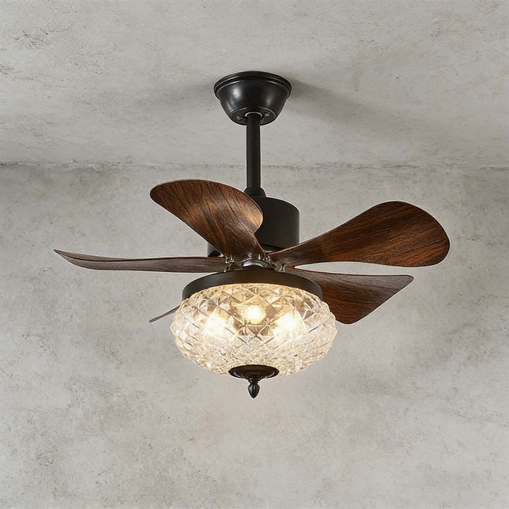 Jundel Ceiling Fan Light A - French Vintage ABS Light