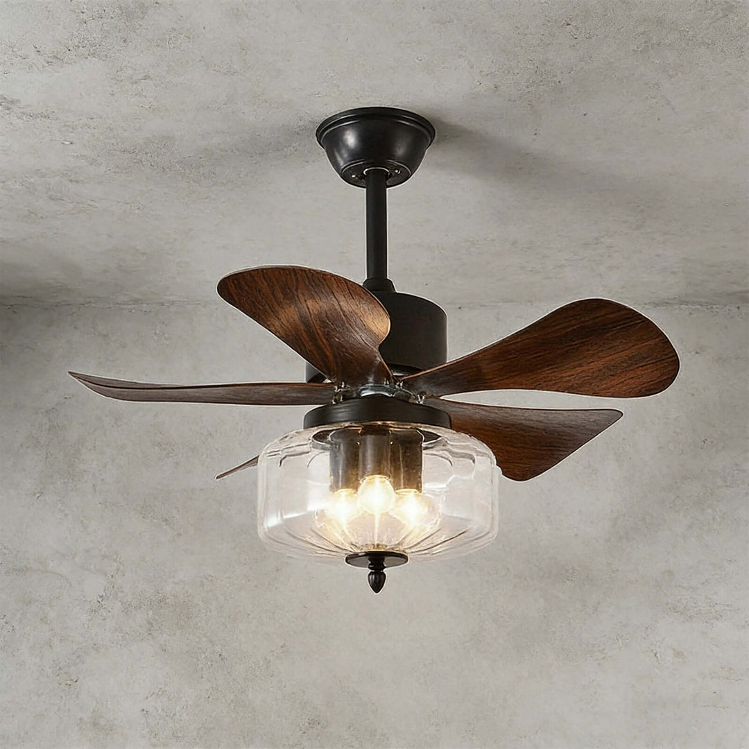 Jundel Ceiling Fan Light A - French Vintage ABS Light