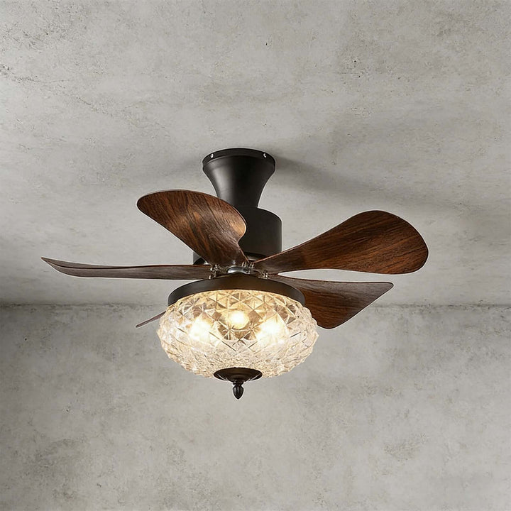 Jundel Ceiling Fan Light B - French Vintage ABS Light