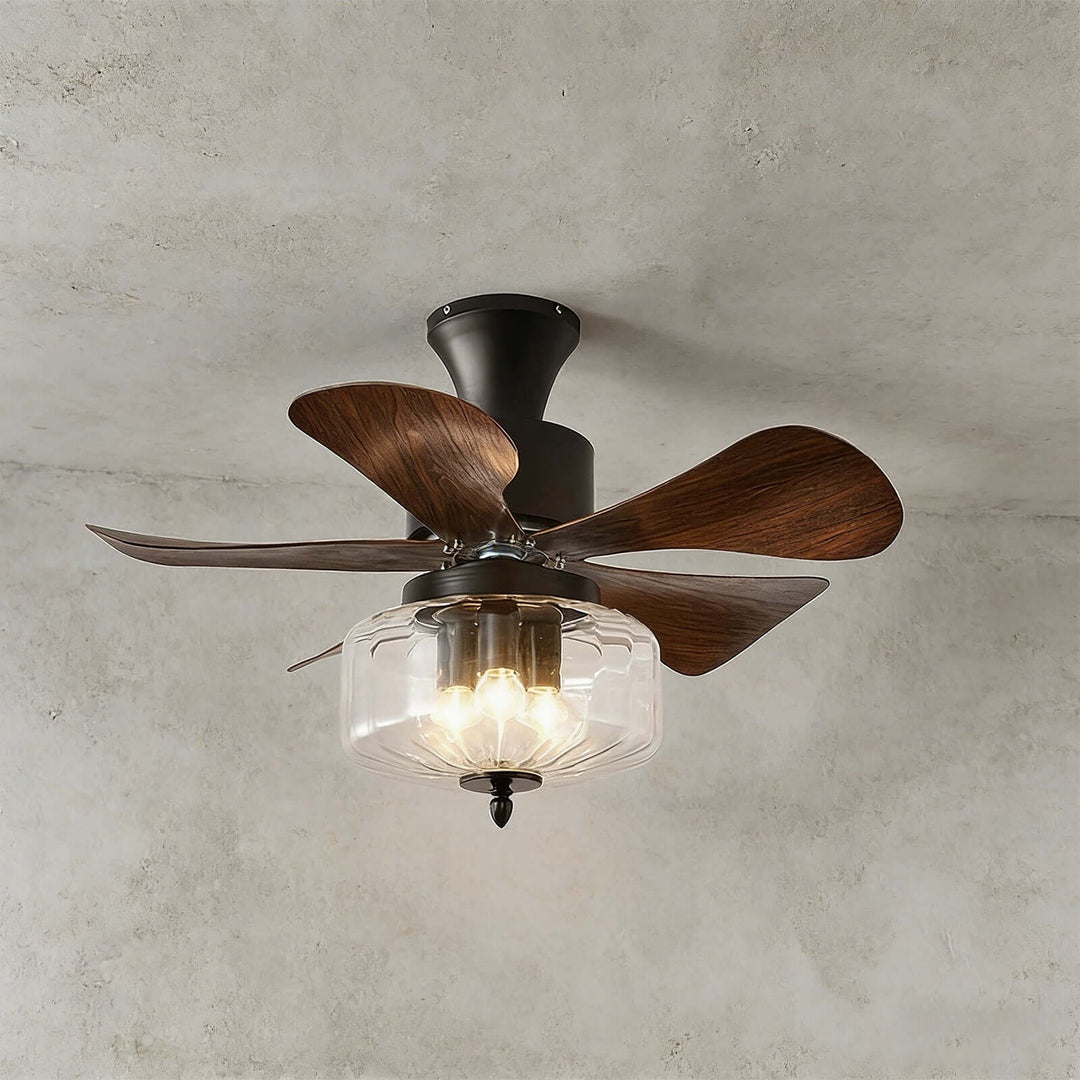 Jundel Ceiling Fan Light B - French Vintage ABS Light
