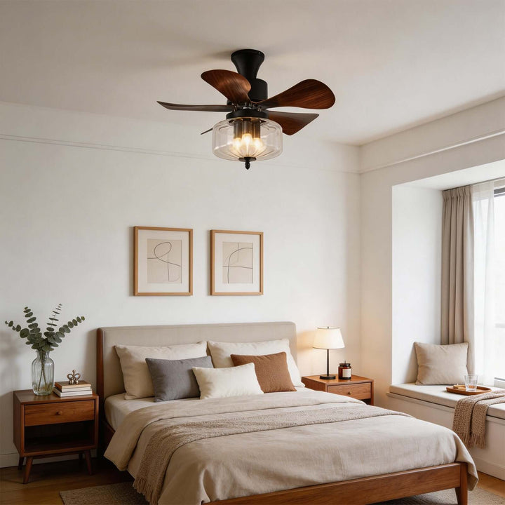 Jundel Ceiling Fan Light B - French Vintage ABS Light