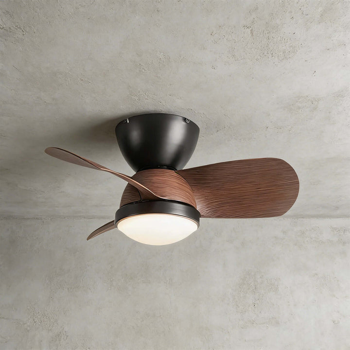 Kintoz Ceiling Fan Light - Scandinavian ABS Bedroom Light