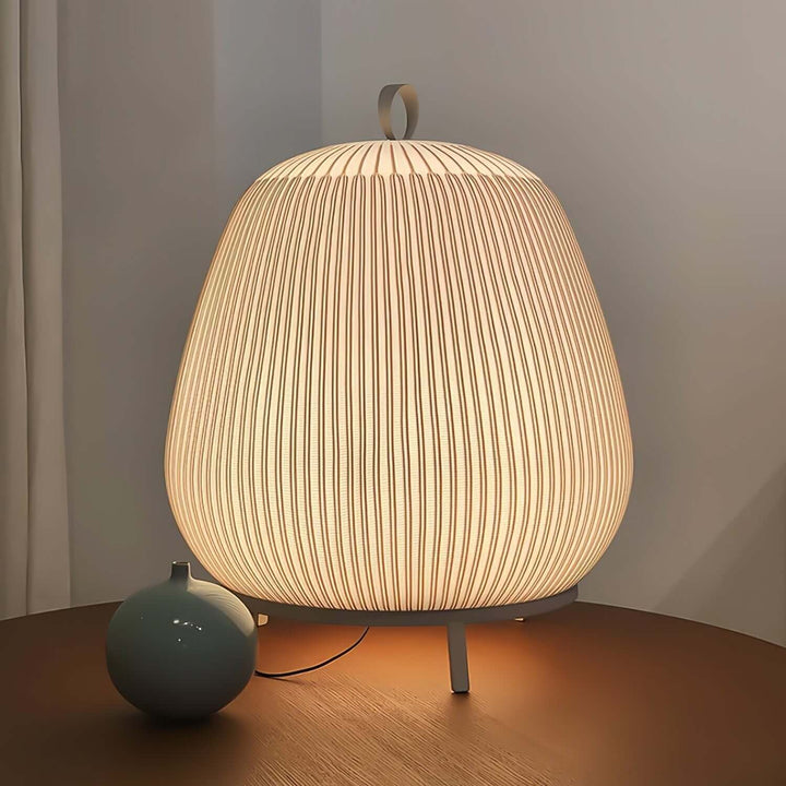 Knit Lantern Table Lamp – Modern & Minimalist Knit Decor