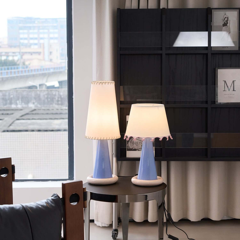 Korima Table Light – Nordic Minimalist Cream Style Ceramic Lighting