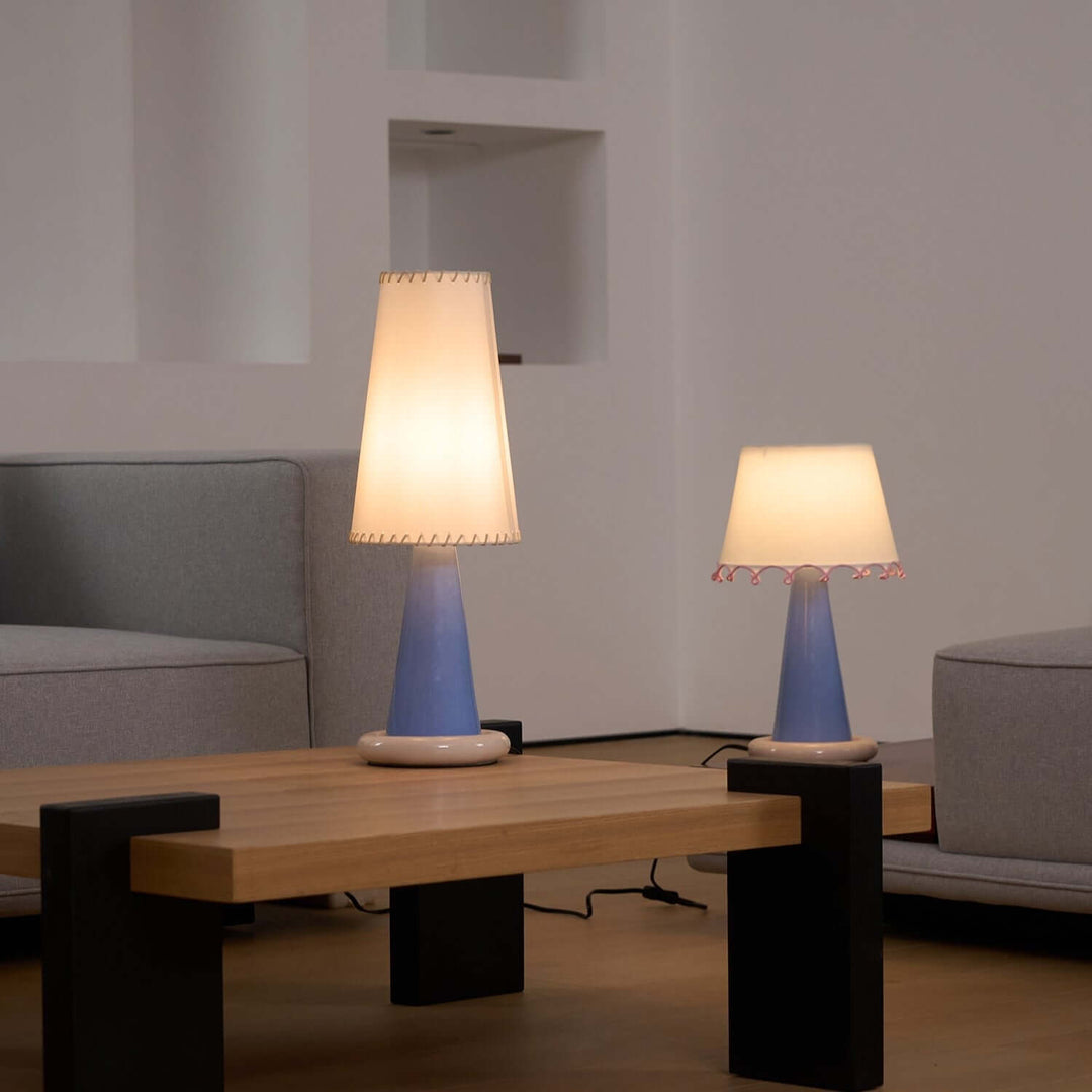 Korima Table Light – Nordic Minimalist Cream Style Ceramic Lighting