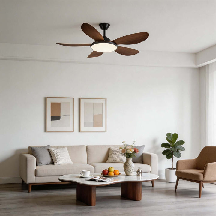 Kyzo Ceiling Fan Light | Modern Stylish Living Room Light