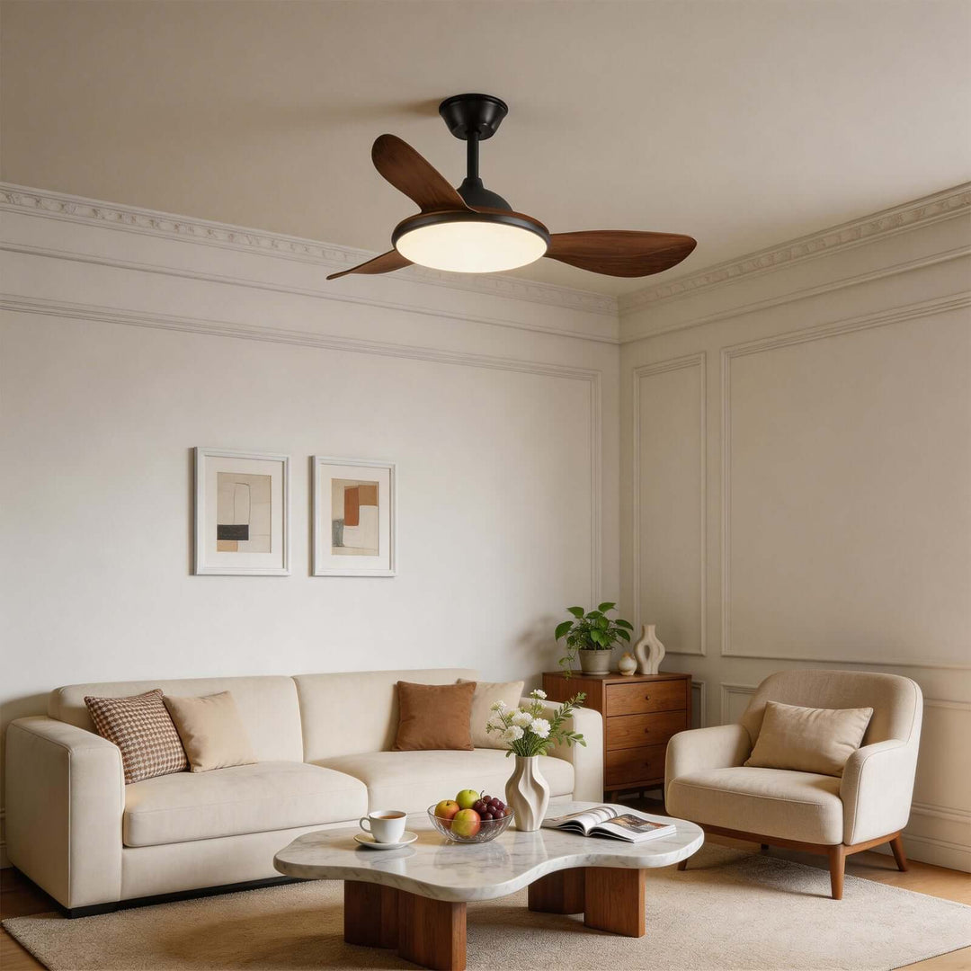 Kyzo Ceiling Fan Light | Modern Stylish Living Room Light