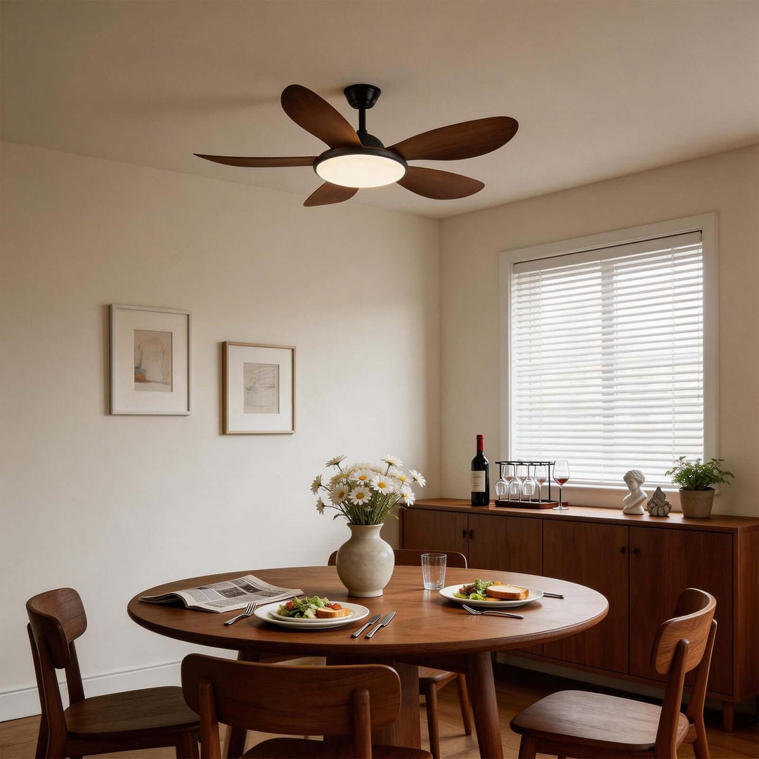 Kyzo Ceiling Fan Light | Modern Stylish Living Room Light