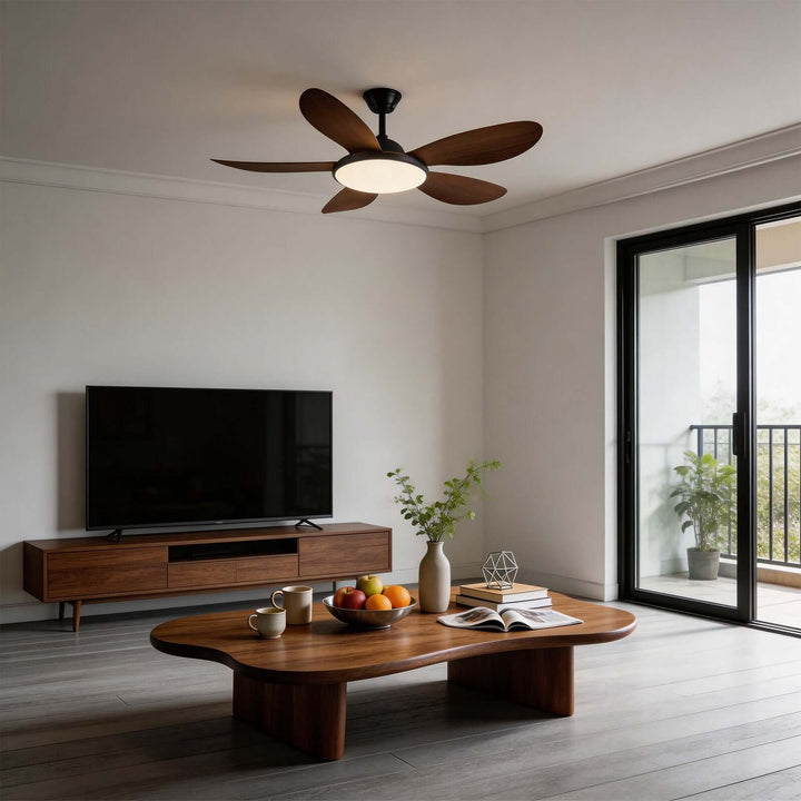 Kyzo Ceiling Fan Light | Modern Stylish Living Room Light
