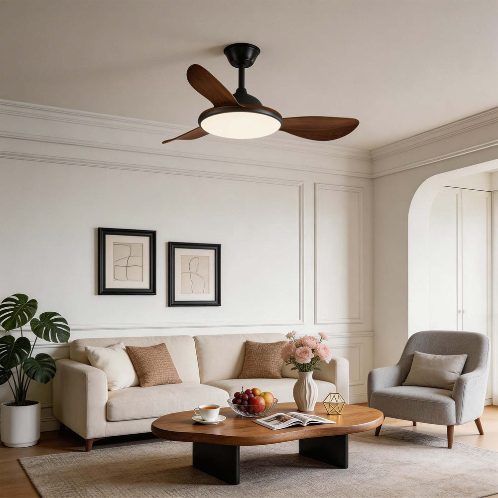 Kyzo Ceiling Fan Light | Modern Stylish Living Room Light