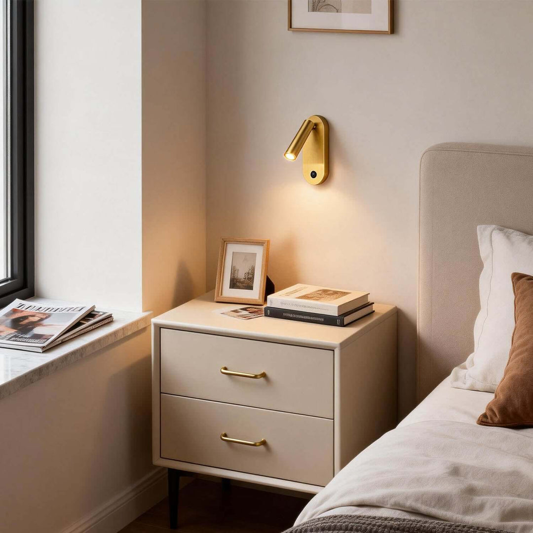 Pixan Wall Light – Modern Minimalist LED Reading Lamp for Bedroom