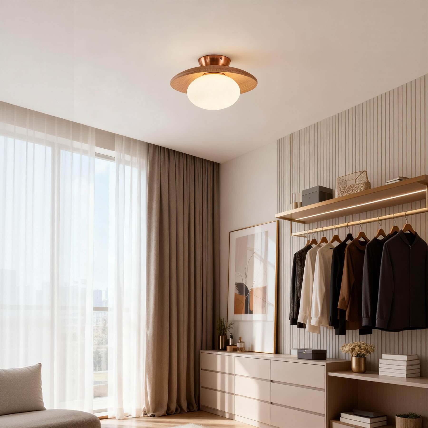 Derava Ceiling Lamp – Modern Nordic Hallway Porch Light – Vinlighting