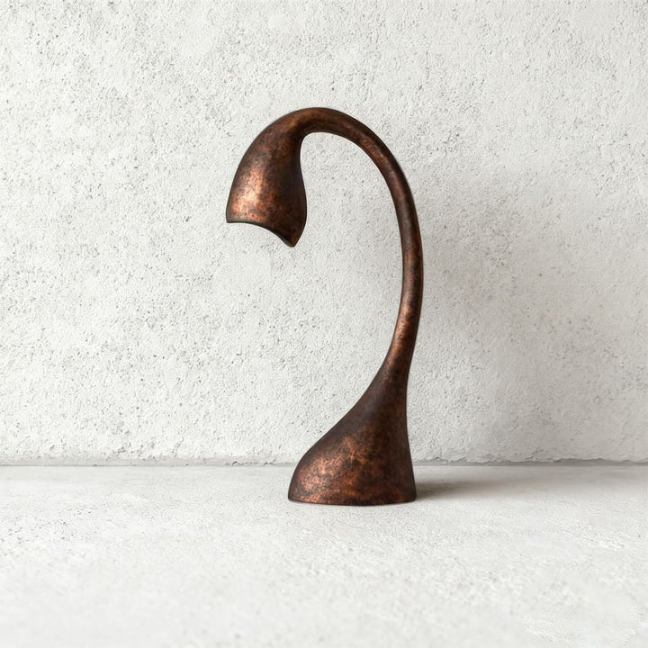 Lirno Sculptural Table Lamp – Creative Art Resin Sculpture