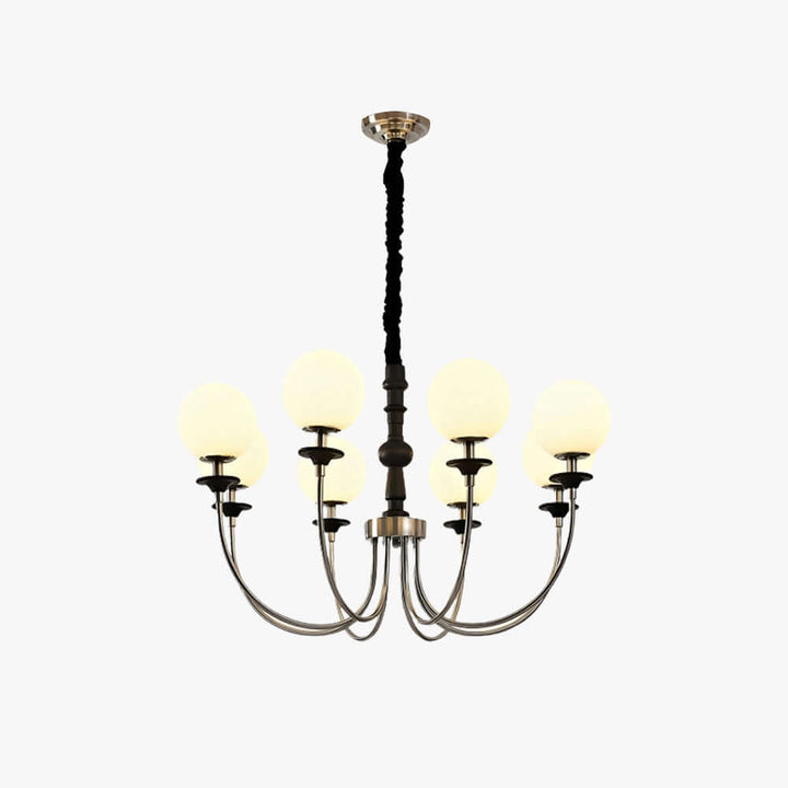 Lomeza Chandelier - Vintage French Statement Glass Living Room