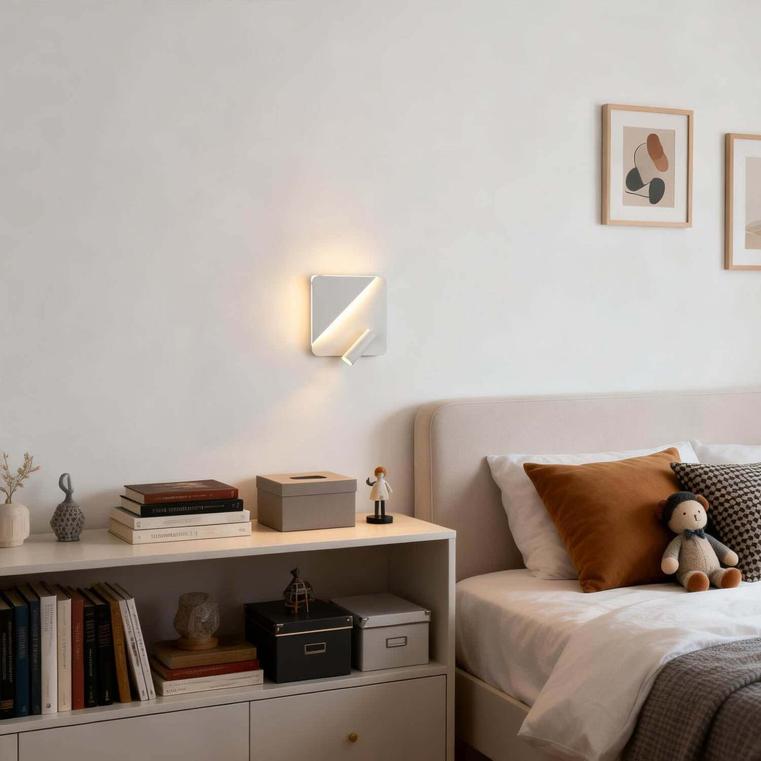 Loxar Wall Light – American Style Minimalist LED Geometric Reading