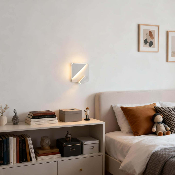 Loxar Wall Light – American Style Minimalist LED Geometric Reading