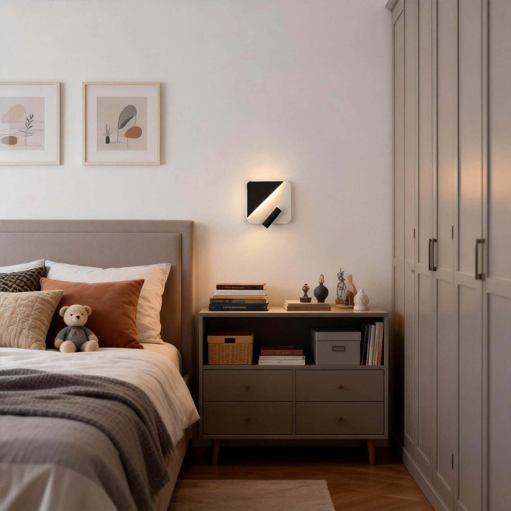 Loxar Wall Light – American Style Minimalist LED Geometric Reading