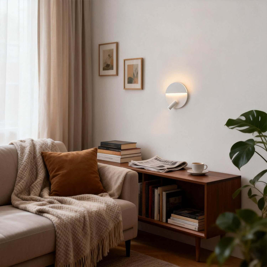 Loxar Wall Light – American Style Minimalist LED Geometric Reading