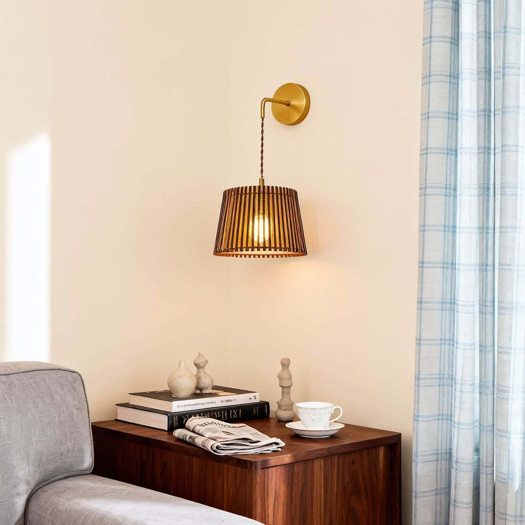 Lurevo Wall Light – Minimalist Creative Wood Wall Lamp
