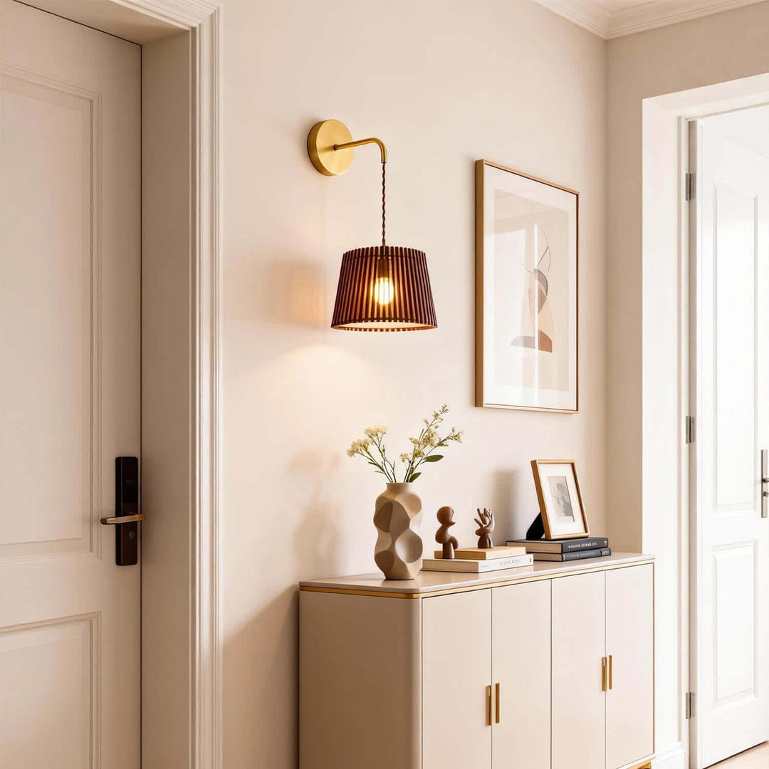 Lurevo Wall Light – Minimalist Creative Wood Wall Lamp