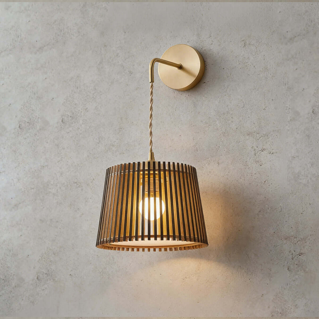 Lurevo Wall Light – Minimalist Creative Wood Wall Lamp