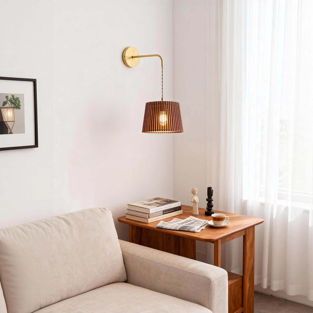 Lurevo Wall Light – Minimalist Creative Wood Wall Lamp