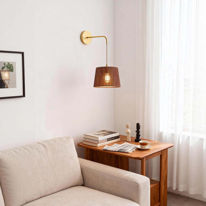 Lurevo Wall Light – Minimalist Creative Wood Wall Lamp