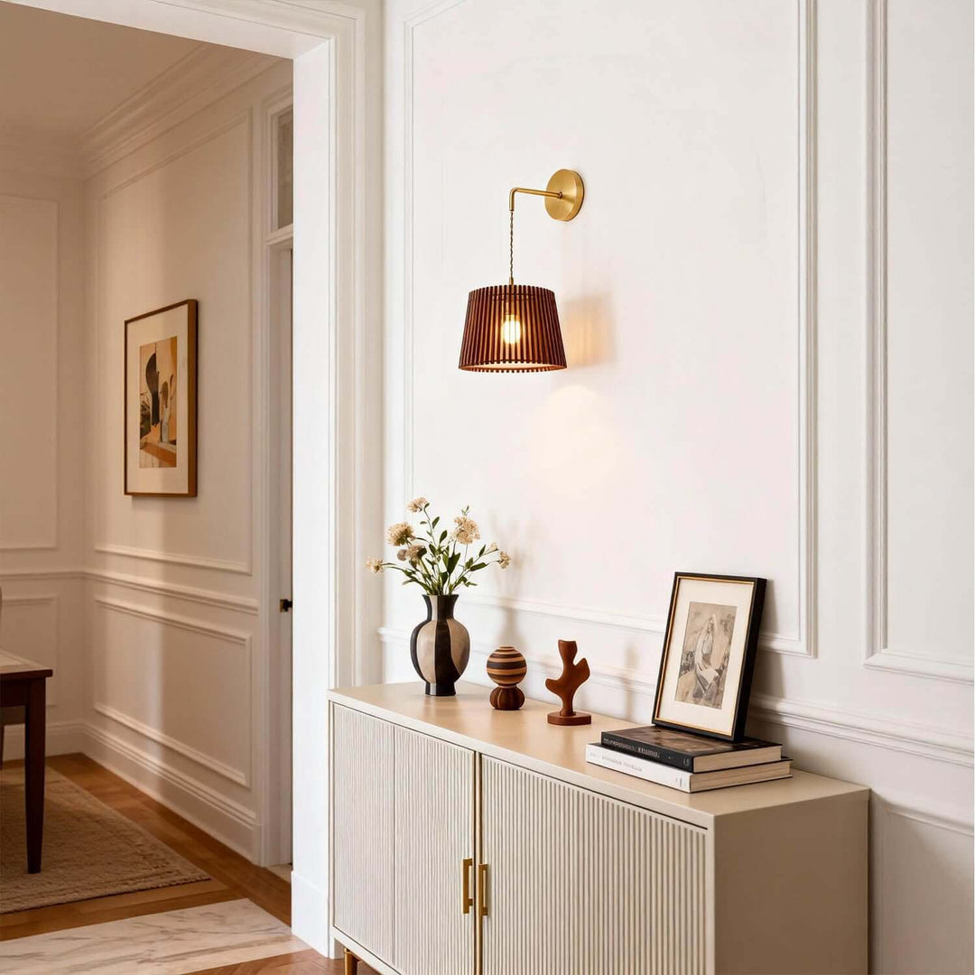 Lurevo Wall Light – Minimalist Creative Wood Wall Lamp
