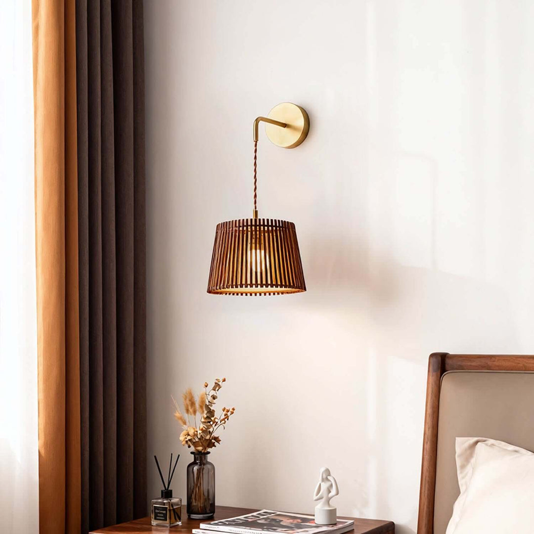 Lurevo Wall Light – Minimalist Creative Wood Wall Lamp