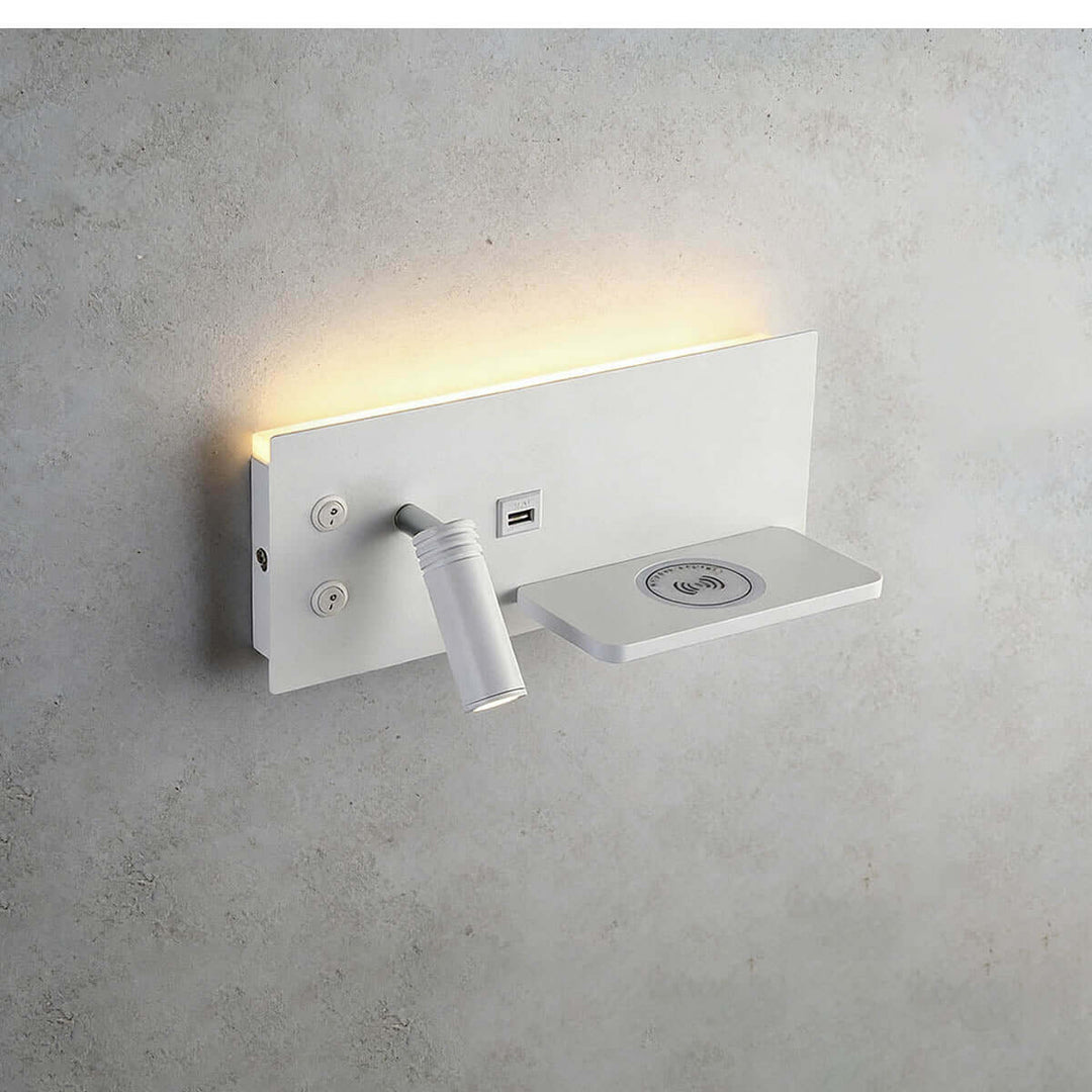 Luvan Wall Light – Modern Minimalist Bedroom LED Reading Lamp